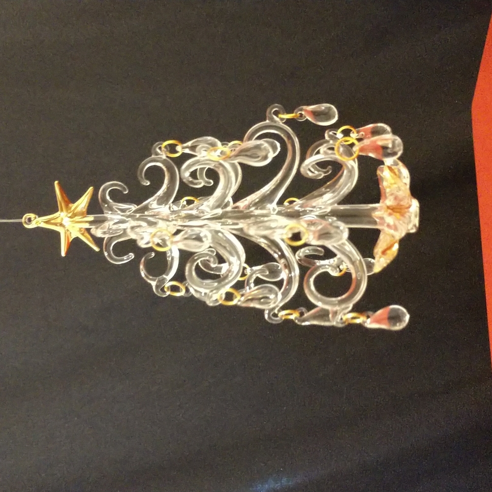 Gorgeous Silvestri Blown Glass Christmas Tree
